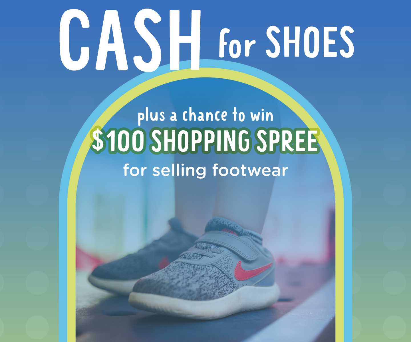 Sell your kids' shoes today!