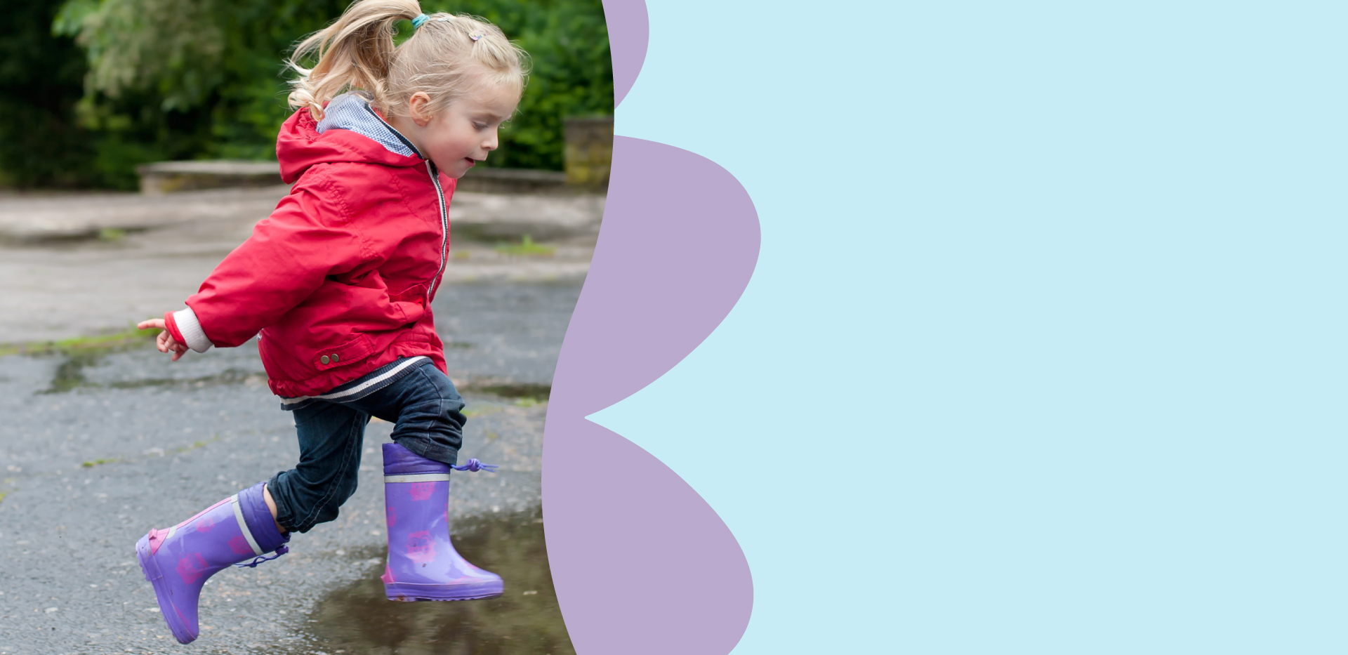 Spring coats and rainboots drop