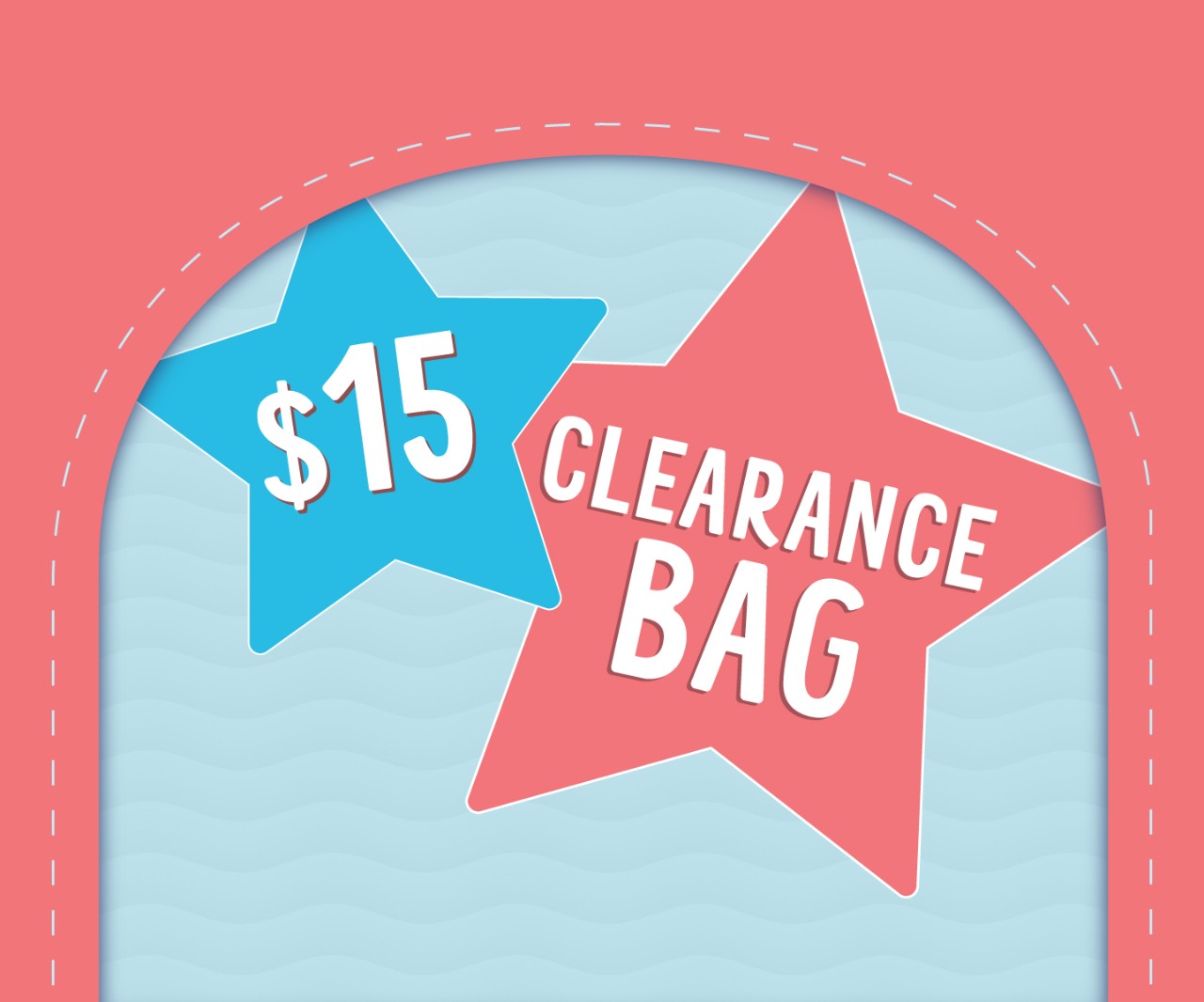 $15 Clearance Bag Sale This Weekend