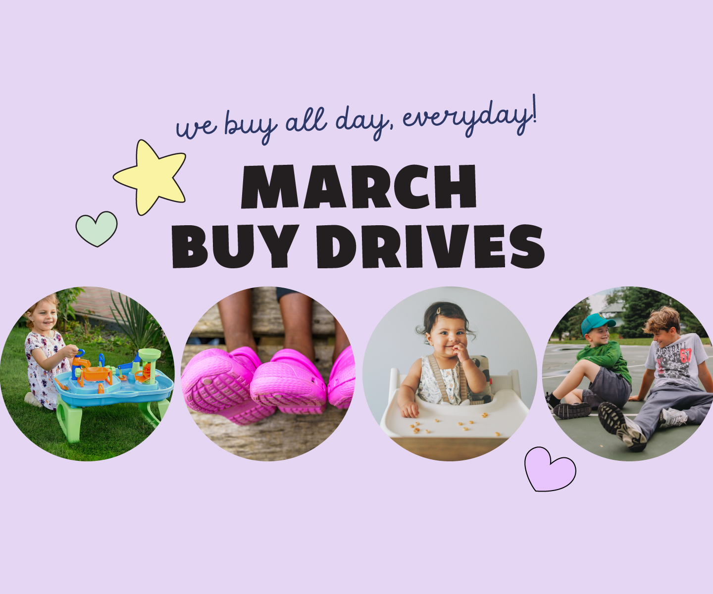 March Buy Drives - Earn CASH this month!