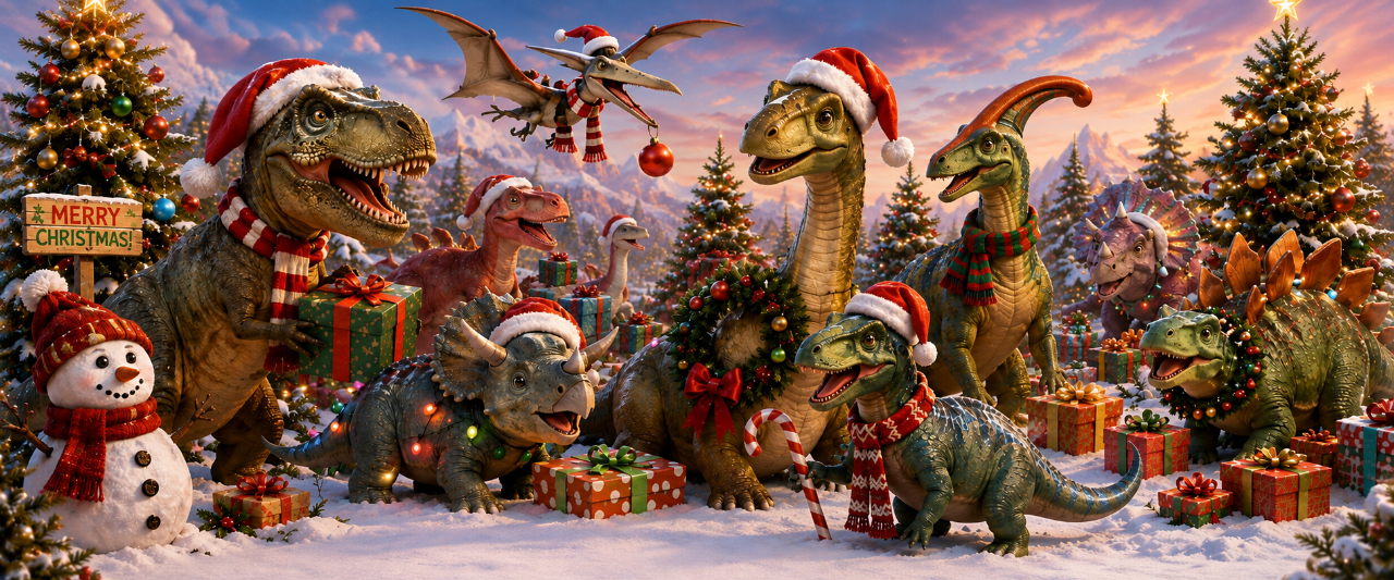 Dino Christmas