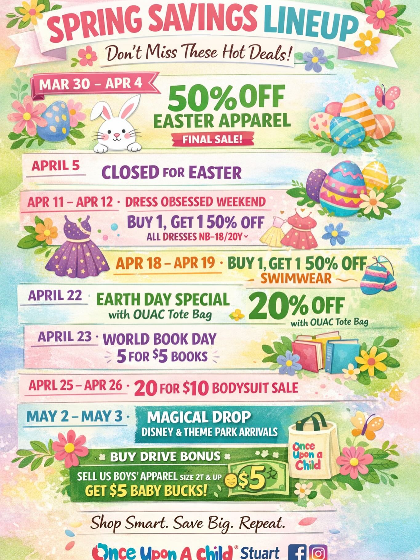 april event calendar