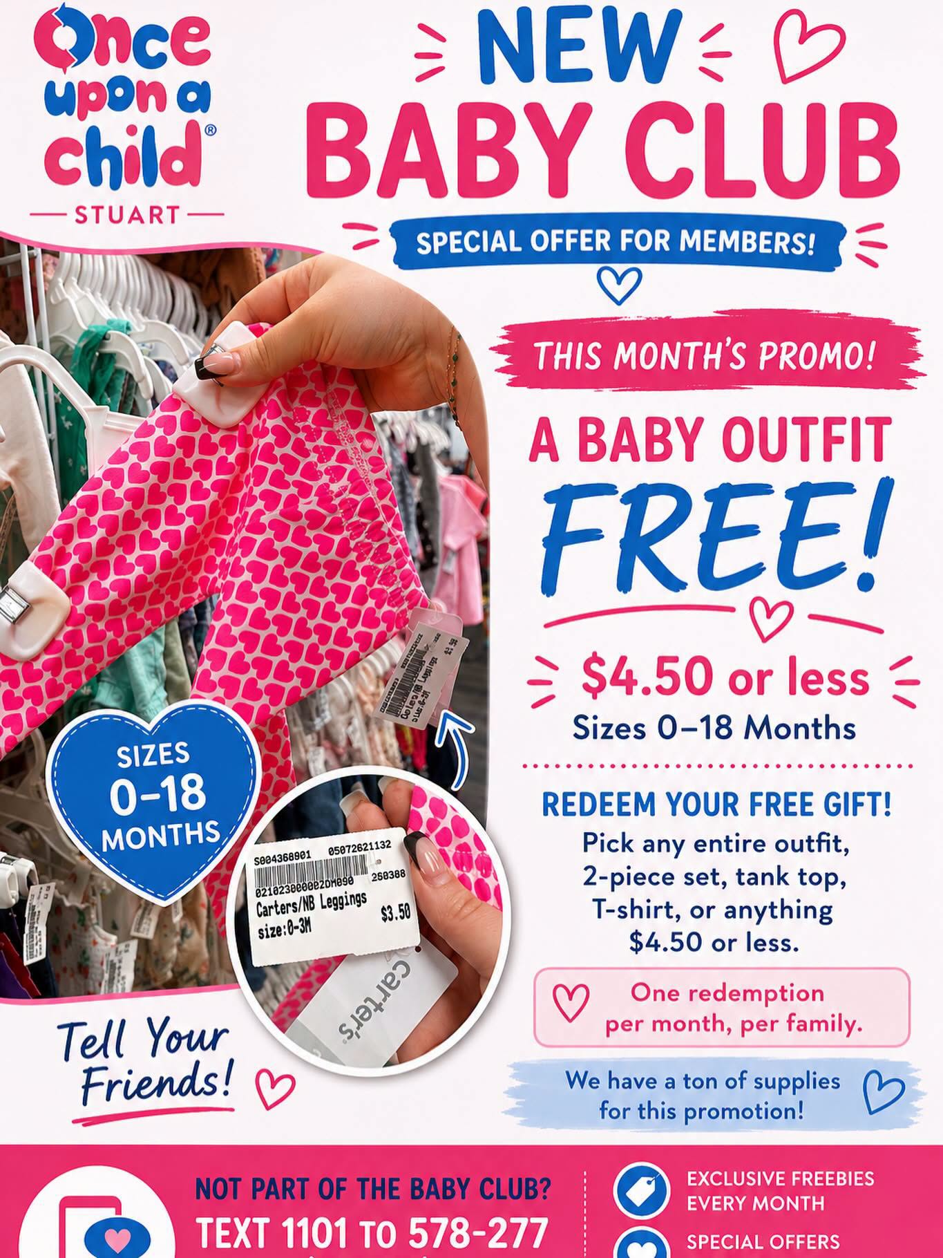 new baby club - august