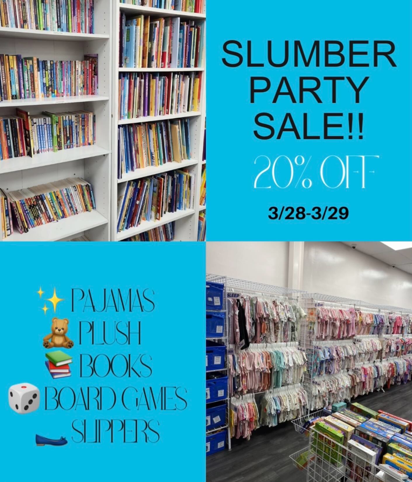 Slumber Party Sale