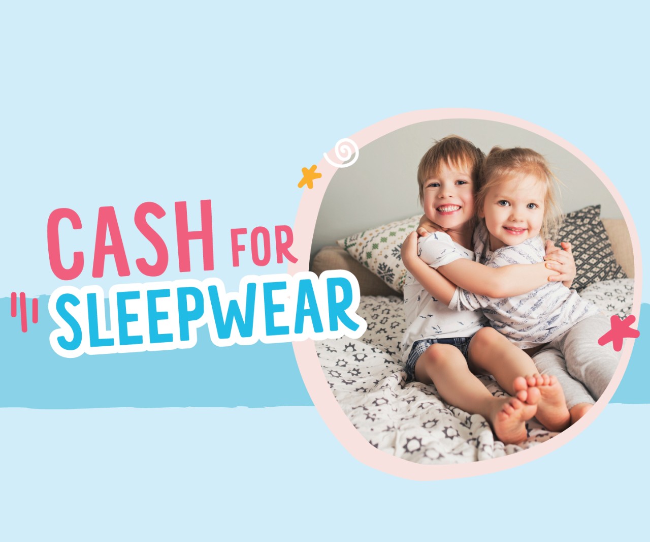 Sell the gently used sleepwear they've outgrown for CASH on the spot today!