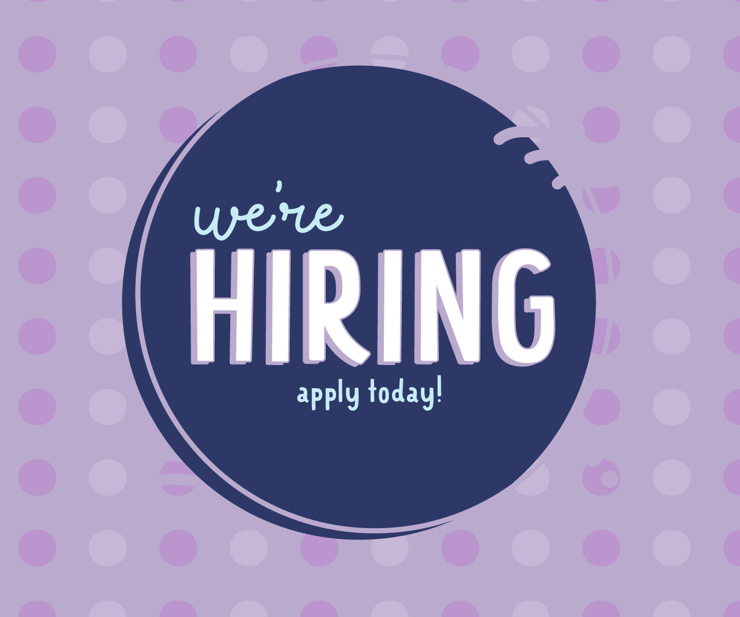 We're Hiring!