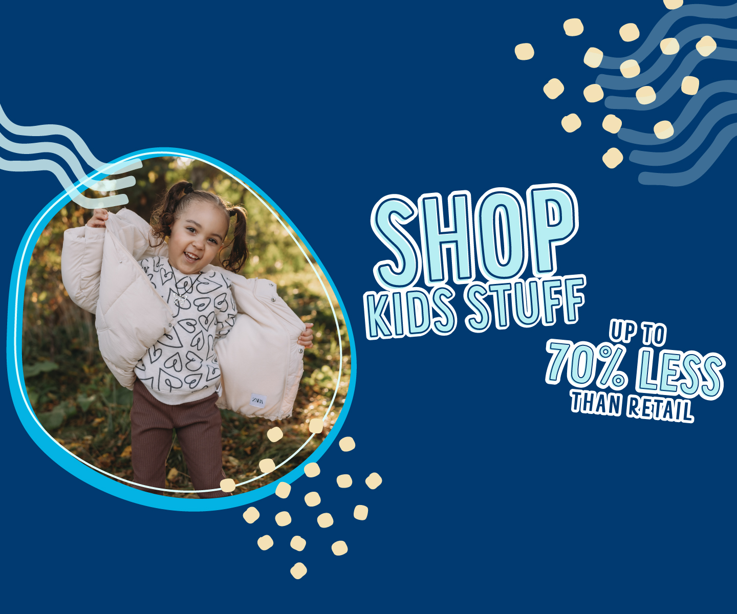Shop kids stuff for less