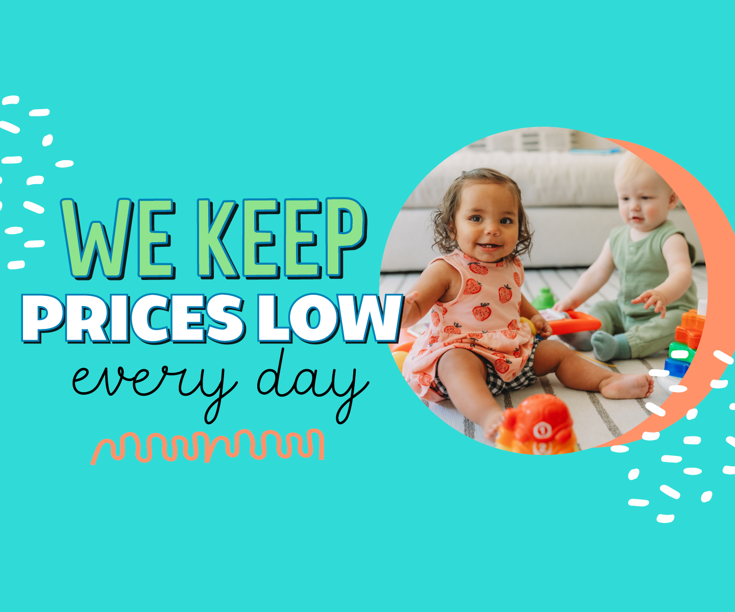 Shop kids' stuff FOR LESS!