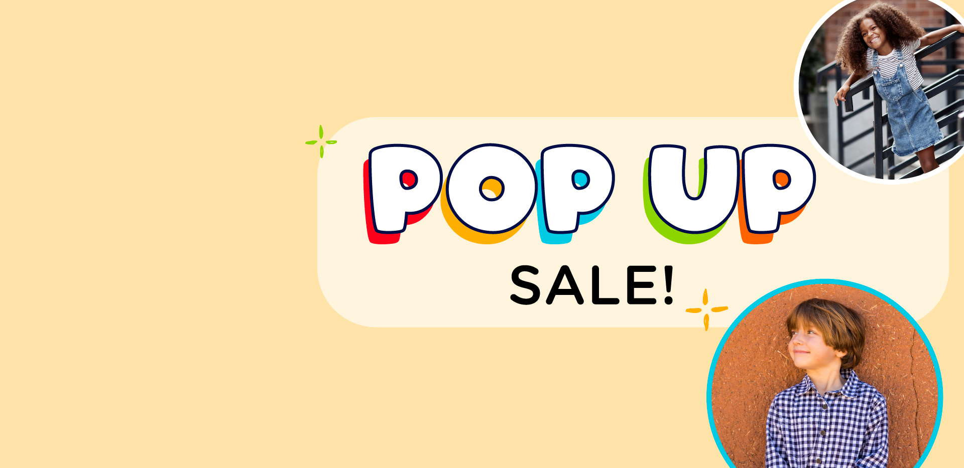 Shop our Pop Up Sale