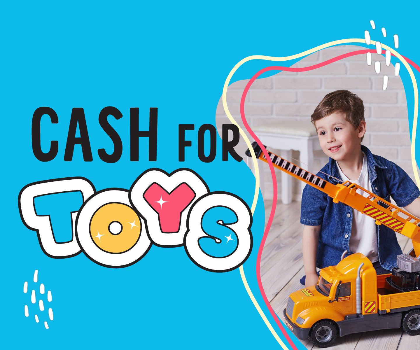 Sell us your kids' toys!