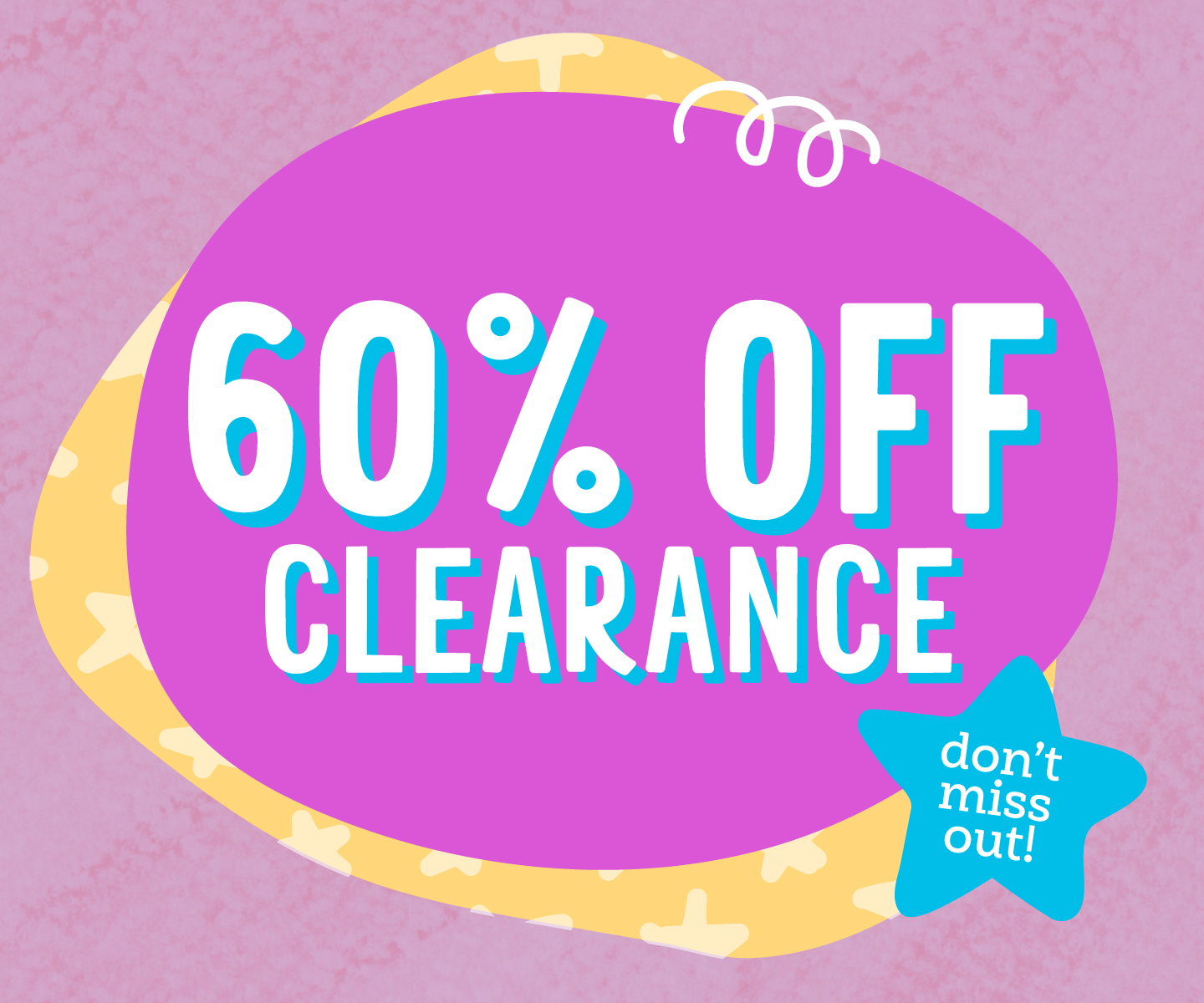 60% OFF Clearance