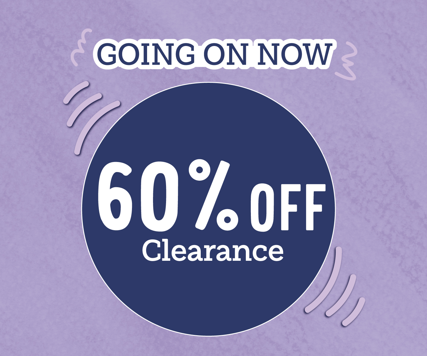 60% OFF Clearance