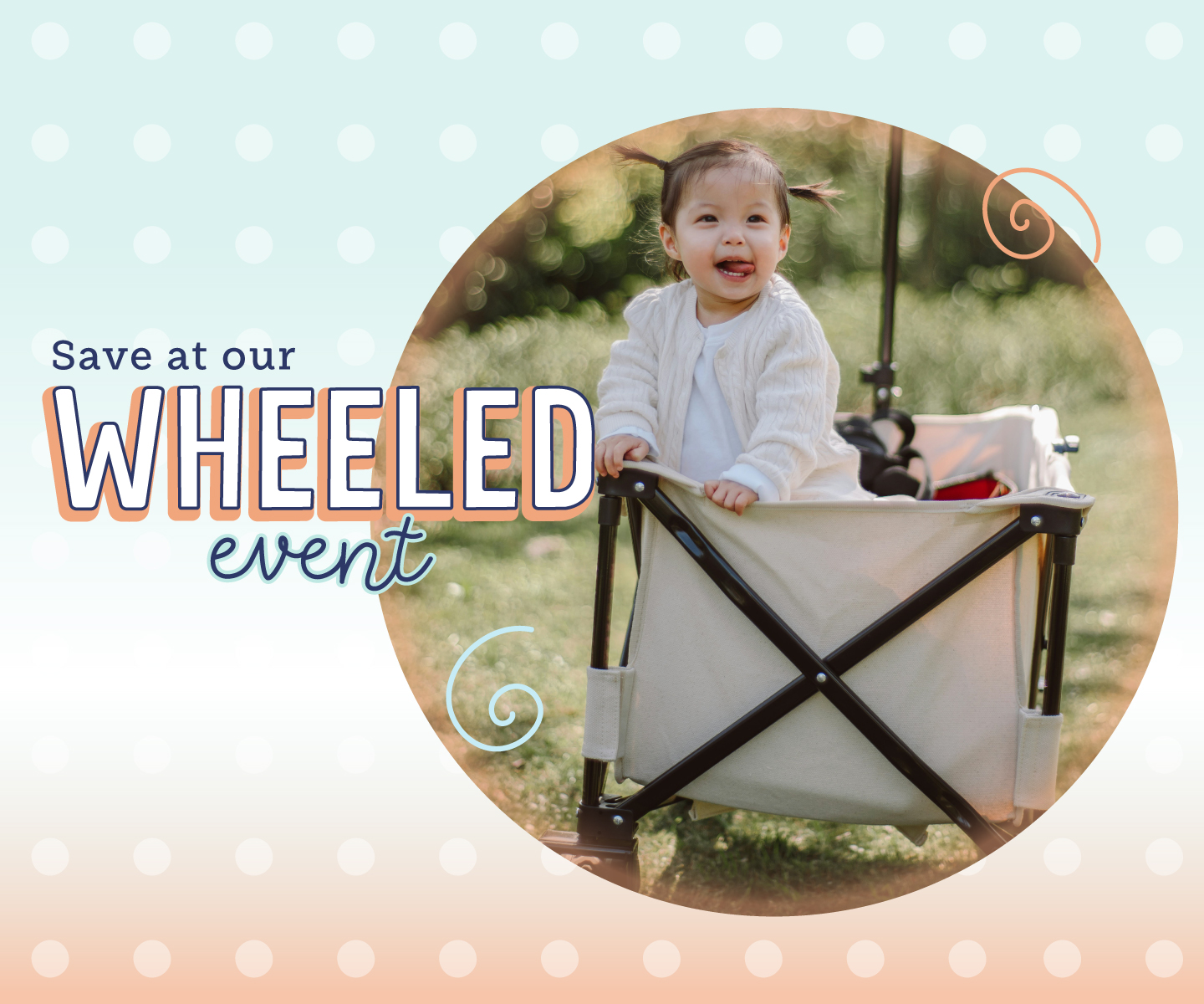 It’s our Wheeled Event on April 15th!