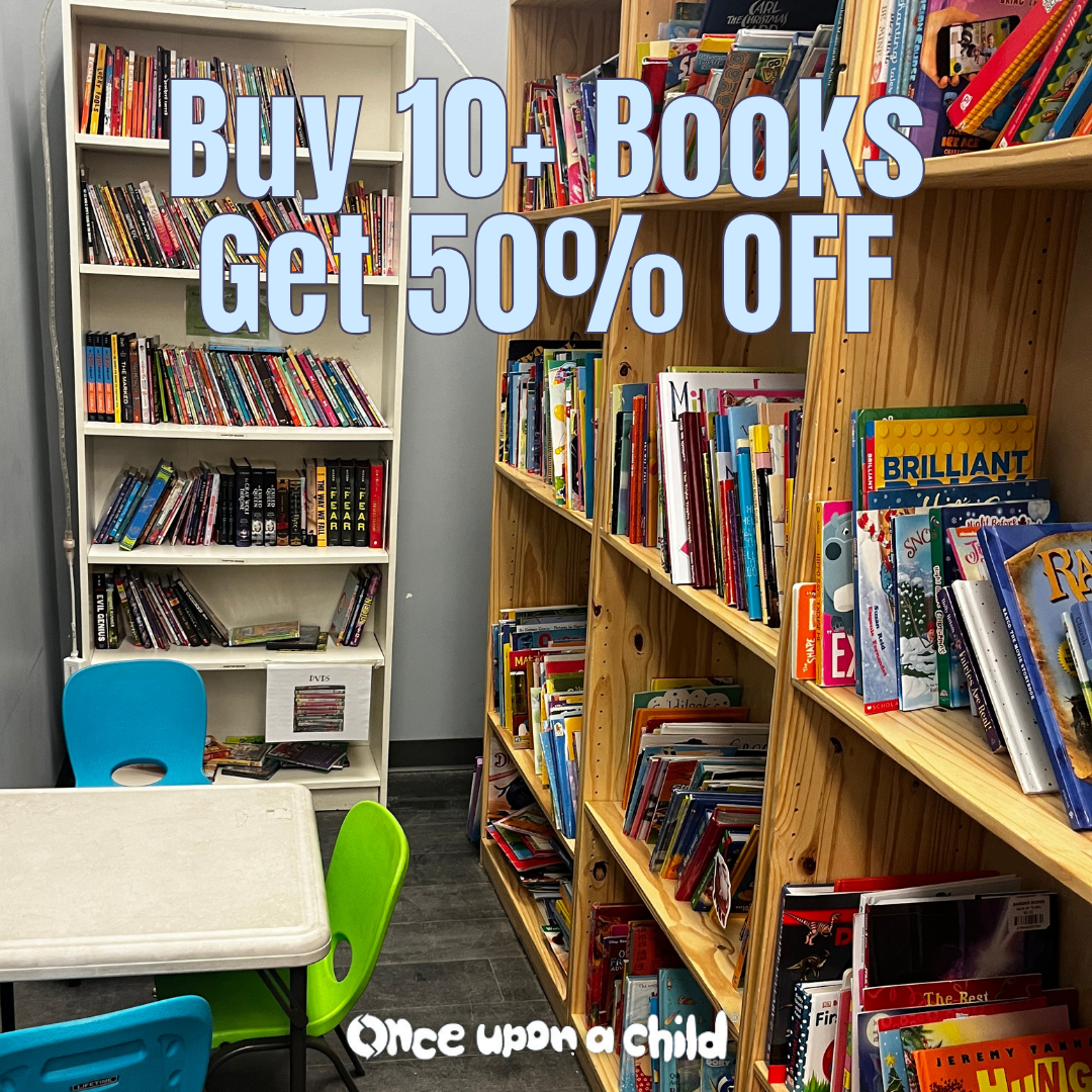 Buy 10+ Books, Get 50% Off!