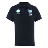 Warriors Dynasty 2025 Media Polo Black - Adults