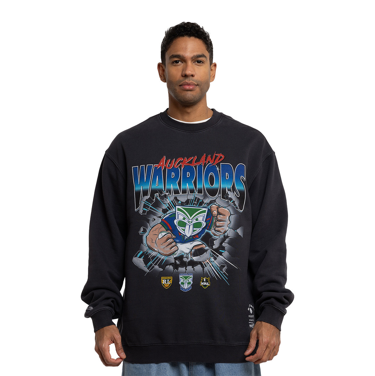 Warriors Mitchell & Ness Adults Break Out Crew - Warriors Superstore 