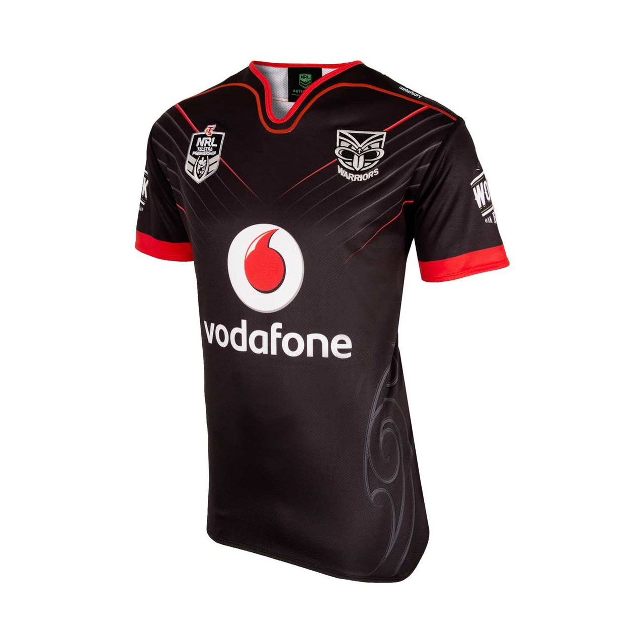 2018 Vodafone Warriors CCC Home Jersey 