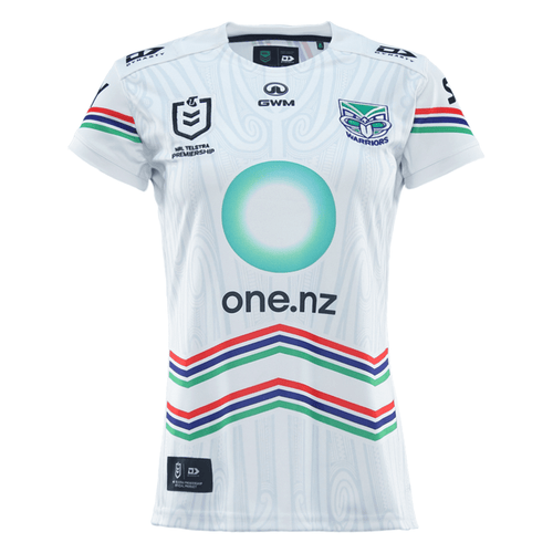Warriors 2025 Dynasty Te Ao Mārama Indigenous Round Jersey Womens