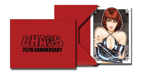 Chaos 25th Ann Ultra Premium Sketch Card