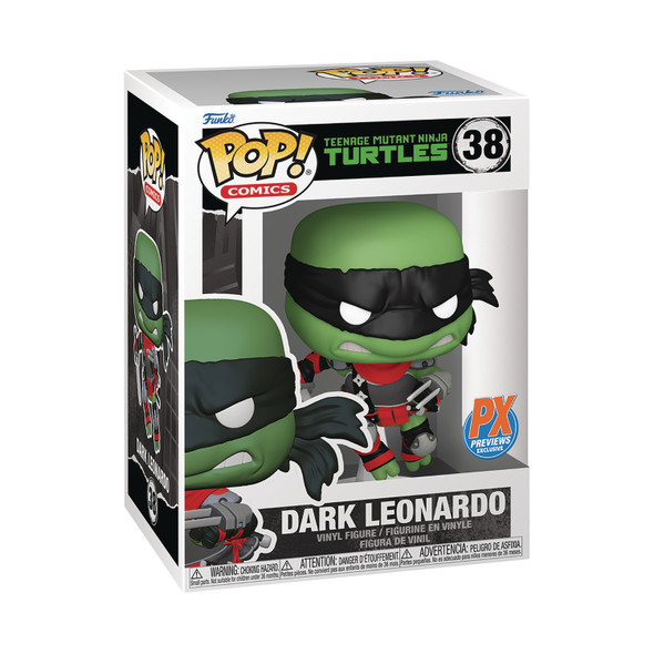 Pop Comics TMNT Dark Leonardo PX