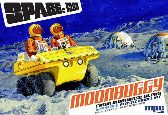 Mpc Space 1999 Moonbuggy / Amphicat 1/24 Scale Mod Kit