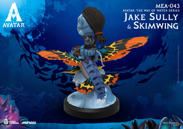 Avatar Way of Water Mea-043 Jake Sully & Skimwing Mini