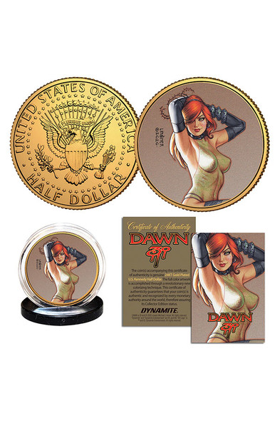 Linsner Collectible Dawn Gold Coin B