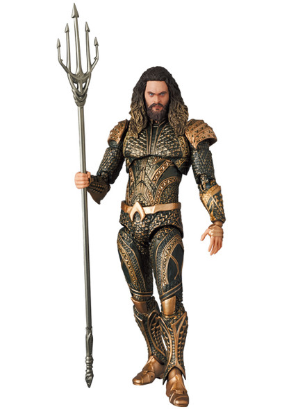 Zack Snyders Justice League Aquaman Mafex AF