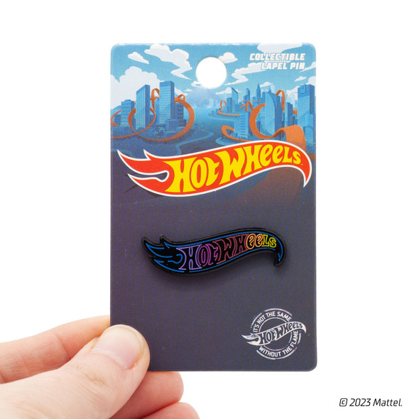 Hot Wheels Neon Logo Pin