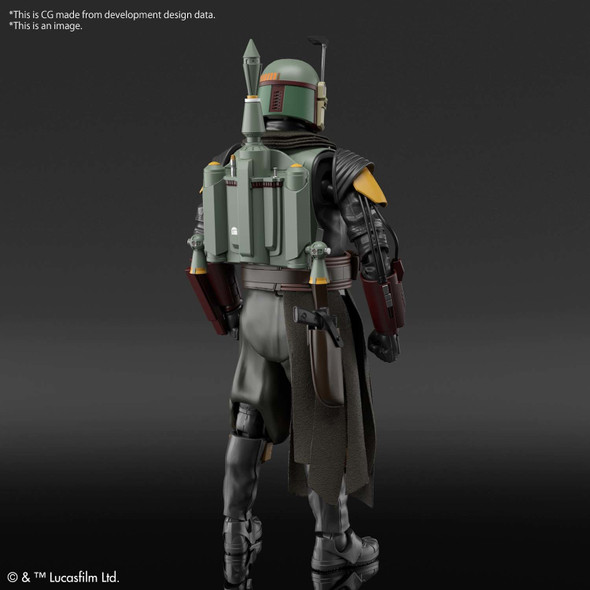 Sw Mandalorian Boba Fett Mandalorian Character Line 1/12 Mdl