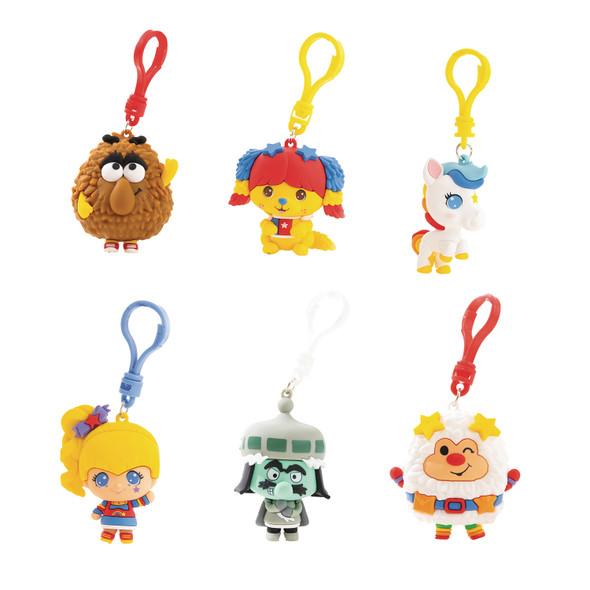 Rainbow Brite 2.5in Cheebee Keychain Bmb Asst Pdq