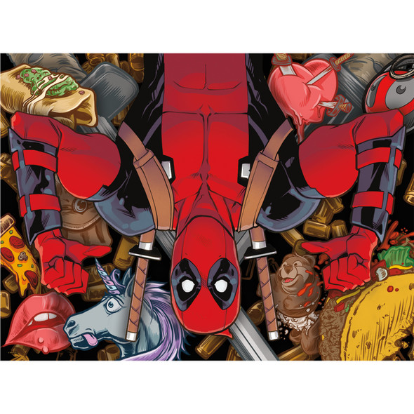 Deadpool Collage 500pc Puzzle