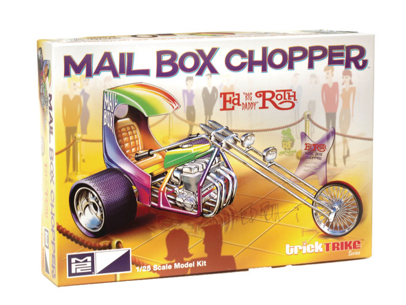 Mpc Ed Roth Mail Box 1/25 Chopper Trick Trike Model Kit