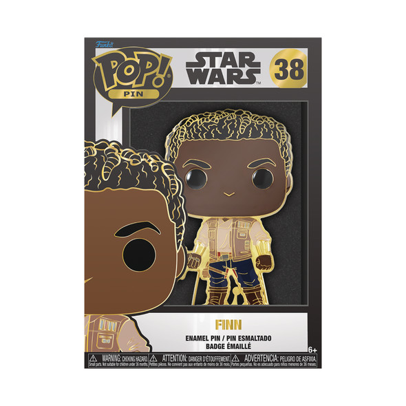 Funko Lf Pop Sized Pin Star Wars Finn Pin