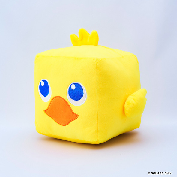 (Use Apr248729) Final Fantasy Chocobo Med Cube Plush