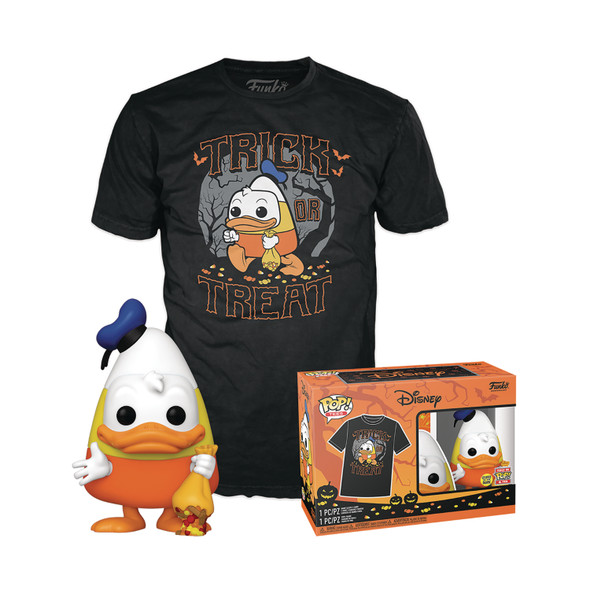 Funko Pop & Tee Disney Halloween Donald Gw T/s S