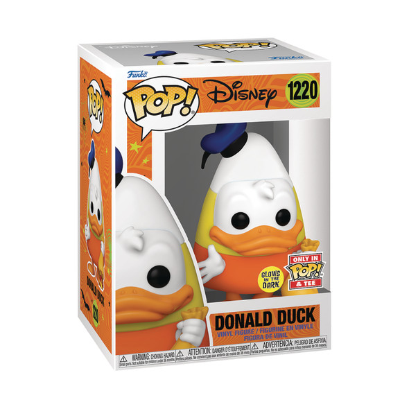 Funko Pop & Tee Disney Halloween Donald Gw T/s S