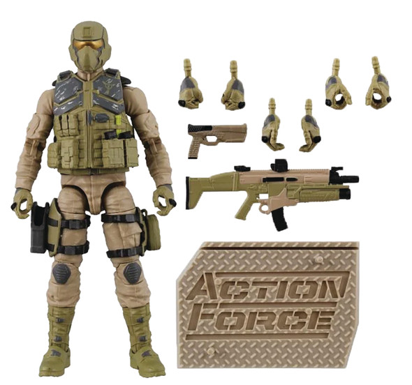 Action Force Series 4 Desert Steel Brigade AF