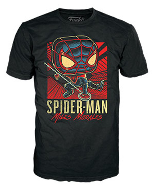 Funko Tee Gamerverse Miles Morales T/s L