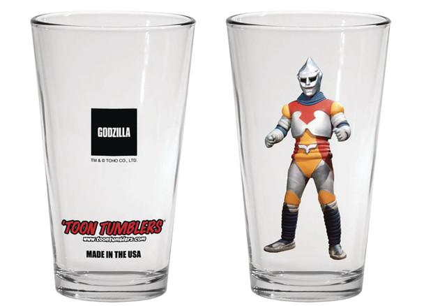 Toon Tumblers Jet Jaguar Pint Glass