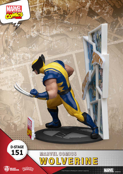 SDCC 2024 Marvel Comics Ds-151 Wolverine D-stage PX Statue