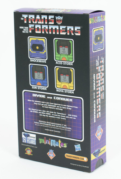 SDCC 2024 Transformers Divide & Conquer Vhs Minimates Box Se