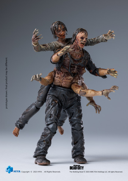 Walking Dead Dead City Exquisite Mini Walker King 1/18 PX AF