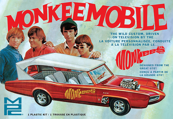 Mpc Monkees Monkeemobile TV Car 1/25 Scale Mod Kit