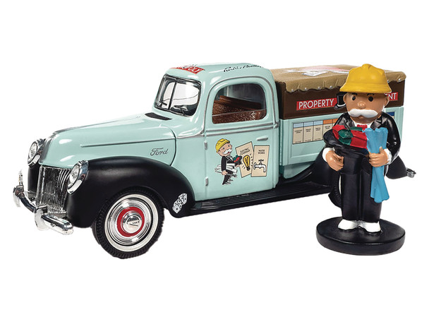 Ssm 1940 Monopoly Ford Prop Mgmnt Truck 1/18 Die-cast Car