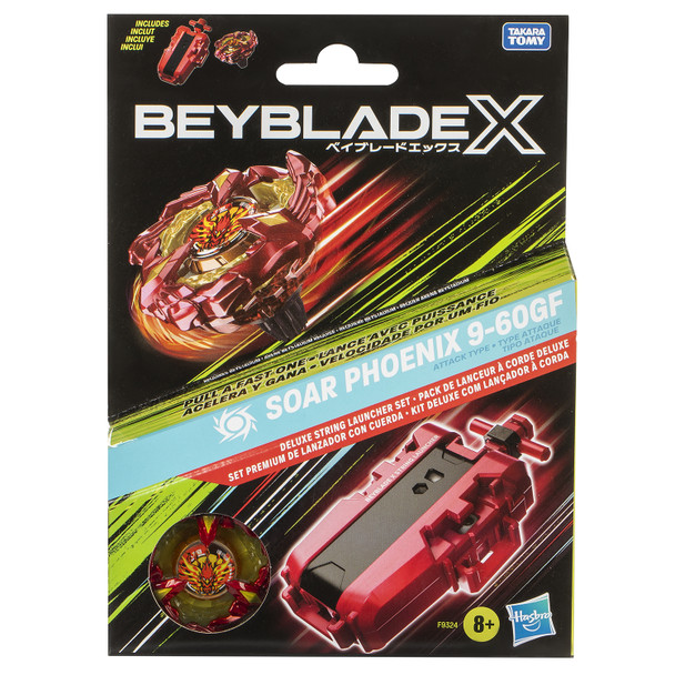 BEYBLADE X DLX STRING LAUNCHER & TOP SET