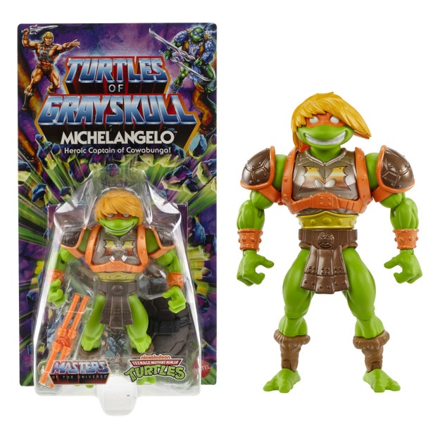 MOTU Turtles of Grayskull Core Michaelangelo AF