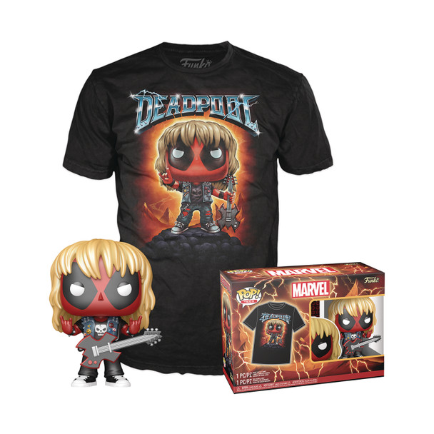 Pop&tee Deadpool Heavy Metal S