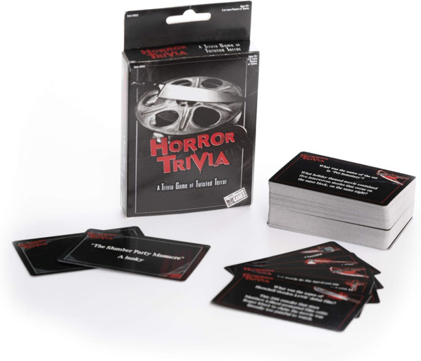 Horror Trivia Peggable Edition Party Game