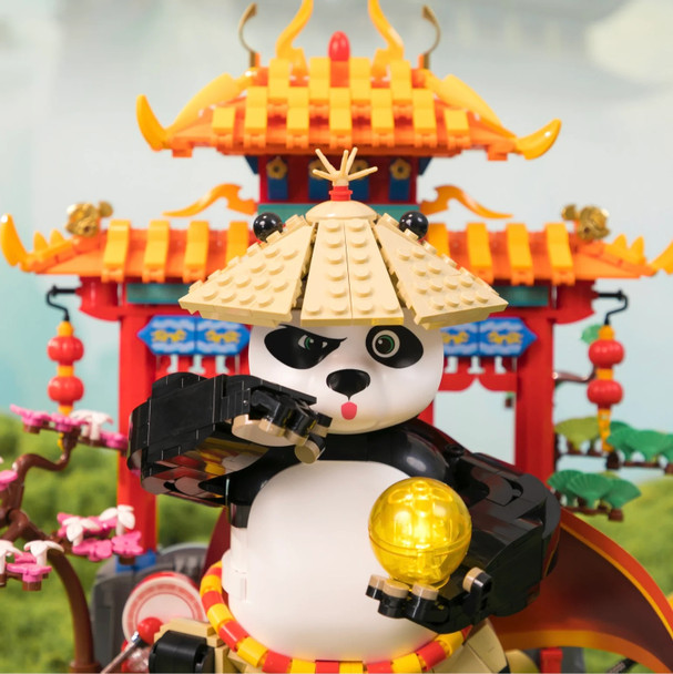 Pantasy Kung Fu Panda Dragon Warrior PX 1518pc Build Block T